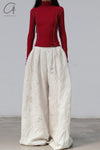 BASERANGE turtleneck sweater TTOT-RI-AU23 burnt red